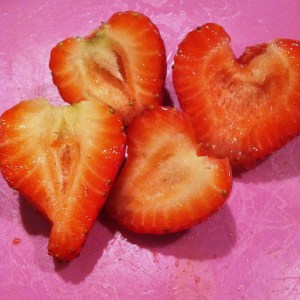 strawberry hearts